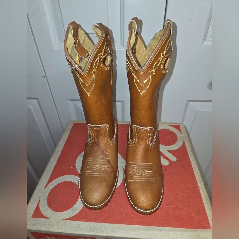 Brown Western Cowboy Boots